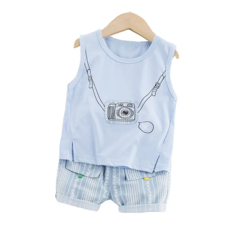 Summer Baby Girl Casual Clothes Children Cotton Sport Vest Shorts 2Pcs/Sets Toddler Casual Costume Boys Clothing Kids Sportswear
Summer Baby Girl Casual Clothes Children Cotton Sport Vest Shorts 2Pcs/Sets Toddler Casual Costume Boys Clothing Kids Sportswear