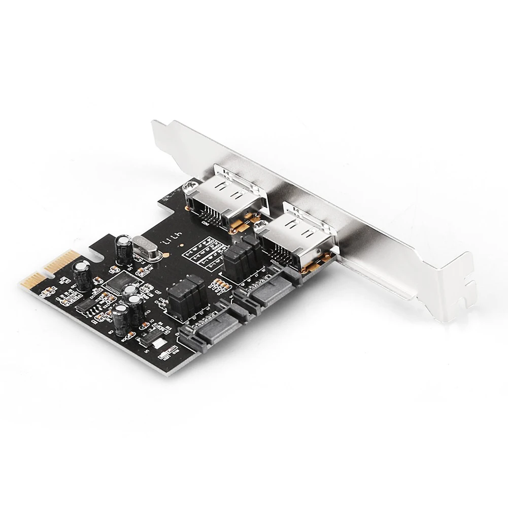 Адаптер Pcie для настольного компьютера, адаптер PCIE X1 для SATA3.0, PCI Express Райзер, 2 порта SATA3, расширитель для ПК SSD, Расширительная карта, аксессуар
Адаптер Pcie для настольного компьютера, адаптер PCIE X1 для SATA3.0, PCI Express Райзер, 2 порта SATA3, расширитель для ПК SSD, Расширительная карта, аксессуар