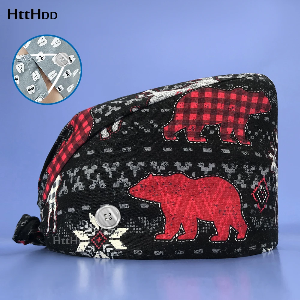 Fashion Unisex Pet groomer breathable spa scrub hat long hair available work cap nurse adjustable multicolor print scrub hat new
Fashion Unisex Pet groomer breathable spa scrub hat long hair available work cap nurse adjustable multicolor print scrub hat new