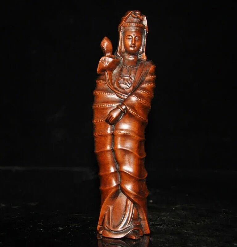wedding decoration China Boxwood wood hand Carved lotus Kwan-yin Guanyin Bodhisattva Buddha Statue
wedding decoration China Boxwood wood hand Carved lotus Kwan-yin Guanyin Bodhisattva Buddha Statue