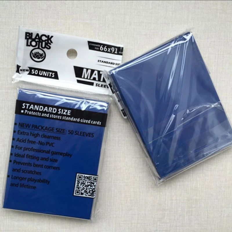 100 PCS/LOT Dark Blue Matte Sleeves, Protector for Trading Cards MTG Cards Cover Pkm/YGO/MTG CARDS Matte Sleeves 66x91mm
100 PCS/LOT Dark Blue Matte Sleeves, Protector for Trading Cards MTG Cards Cover Pkm/YGO/MTG CARDS Matte Sleeves 66x91mm