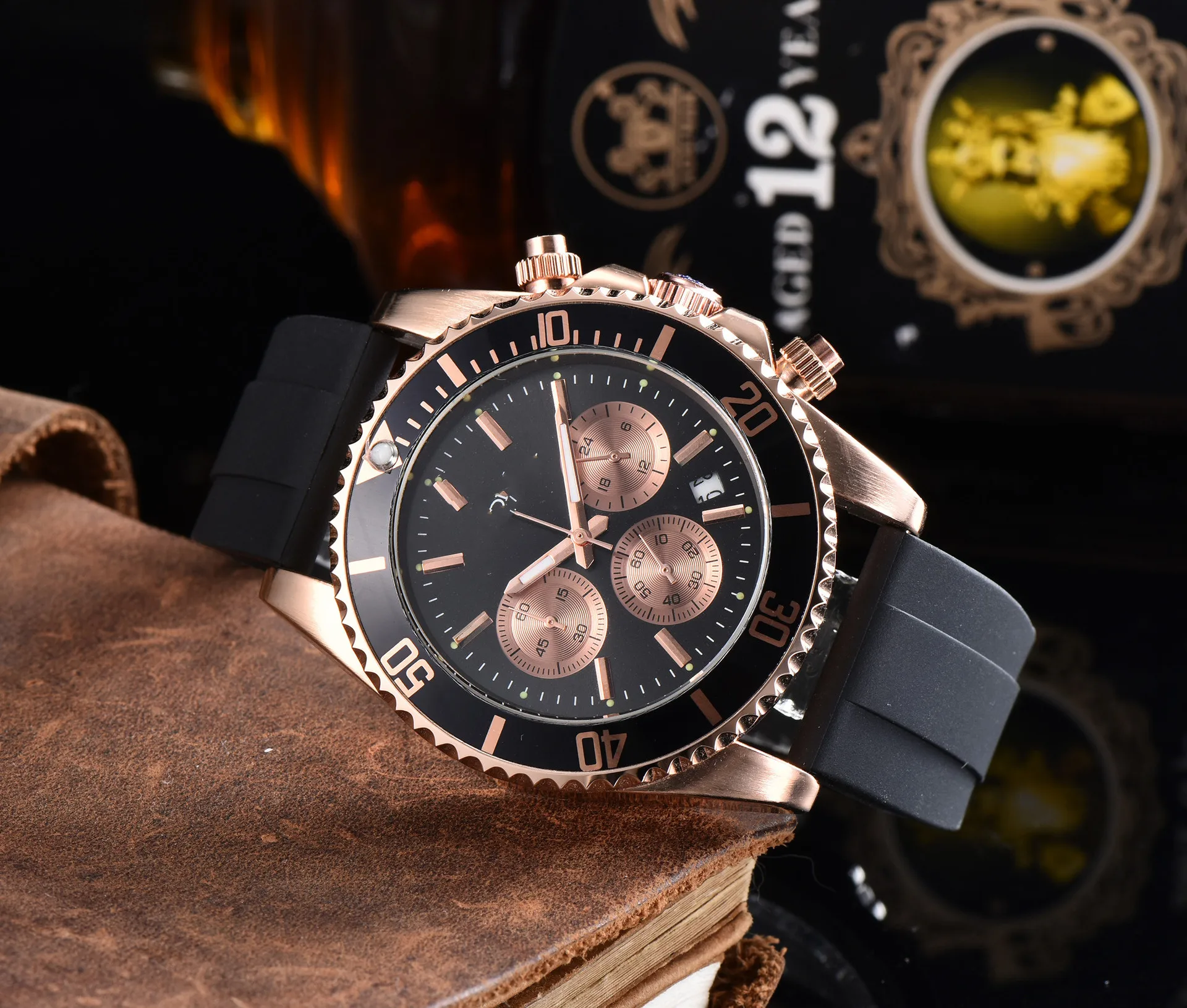 2021 new high-end business men's watch fashion watch personality watch six pin function watch
2021 new high-end business men's watch fashion watch personality watch six pin function watch
