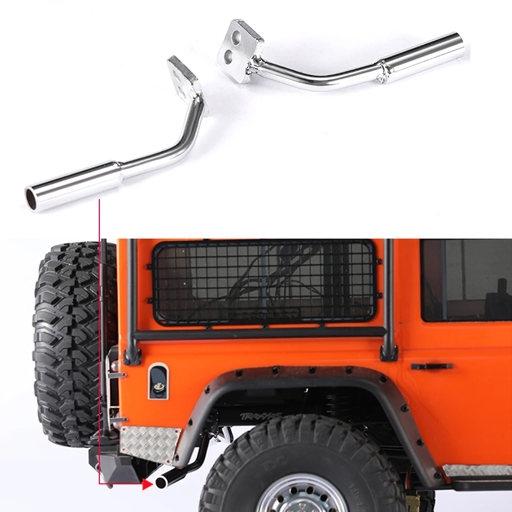 Металлическая Имитация выхлопной трубы, вентиляция газа для 1/10 TRAXXAS TRX-4 Land Rover Defender Ford Bronco Crawler, обновленные аксессуары
Металлическая Имитация выхлопной трубы, вентиляция газа для 1/10 TRAXXAS TRX-4 Land Rover Defender Ford Bronco Crawler, обновленные аксессуары