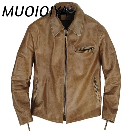 2022 Vintage Genuine Leather Jacket Men Spring 100% Cowhide Leather Coat Plus Size Mens Leather Jackets Chaquetas Hombre
2022 Vintage Genuine Leather Jacket Men Spring 100% Cowhide Leather Coat Plus Size Mens Leather Jackets Chaquetas Hombre