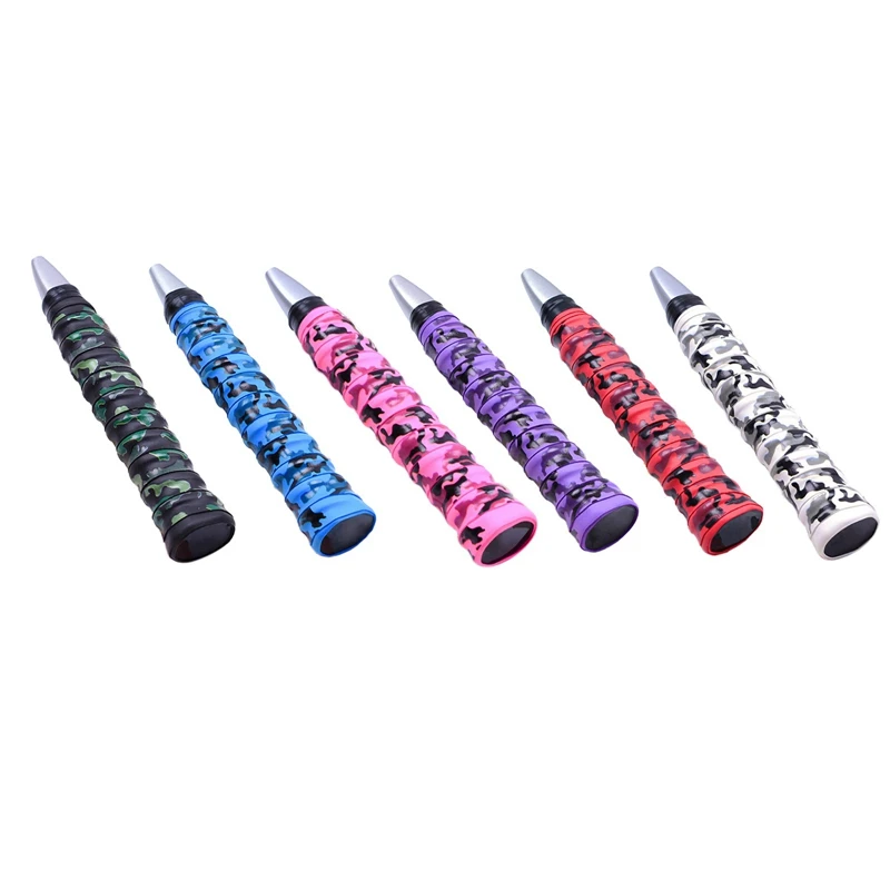 Absorb Sweat Racket Anti-slip Tape Handle Grip For Tennis Badminton Camouflage Wrapping Skidproof Sweat Band
Absorb Sweat Racket Anti-slip Tape Handle Grip For Tennis Badminton Camouflage Wrapping Skidproof Sweat Band