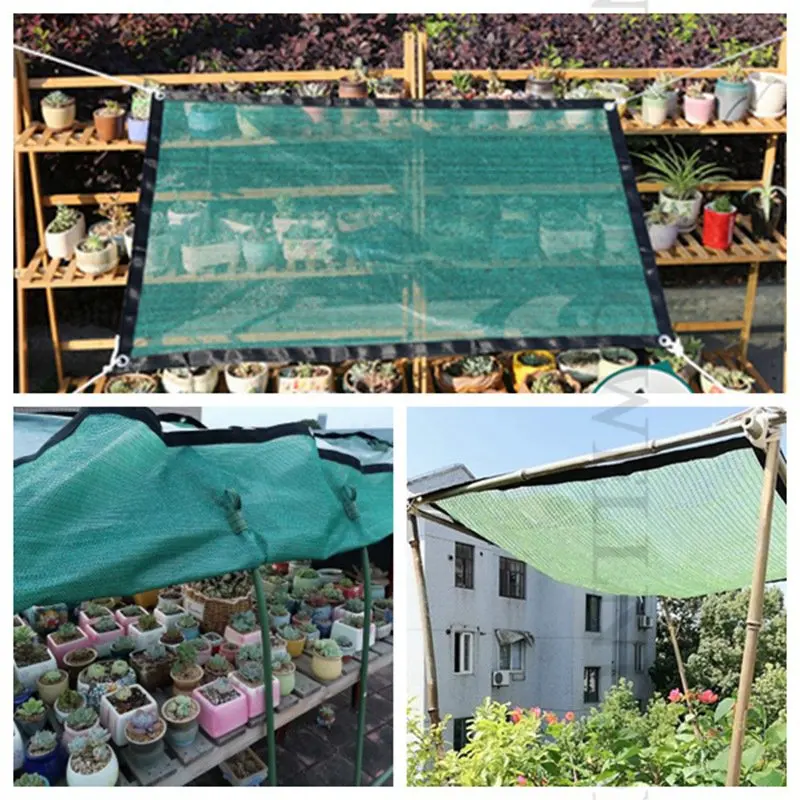 50~70% Shading Green Sunshade Net Anti-UV 5 Beautiful Garden Succulent Plants Sun Shade Nets Balcony Flower Plants Care Cover
50~70% Shading Green Sunshade Net Anti-UV 5 Beautiful Garden Succulent Plants Sun Shade Nets Balcony Flower Plants Care Cover