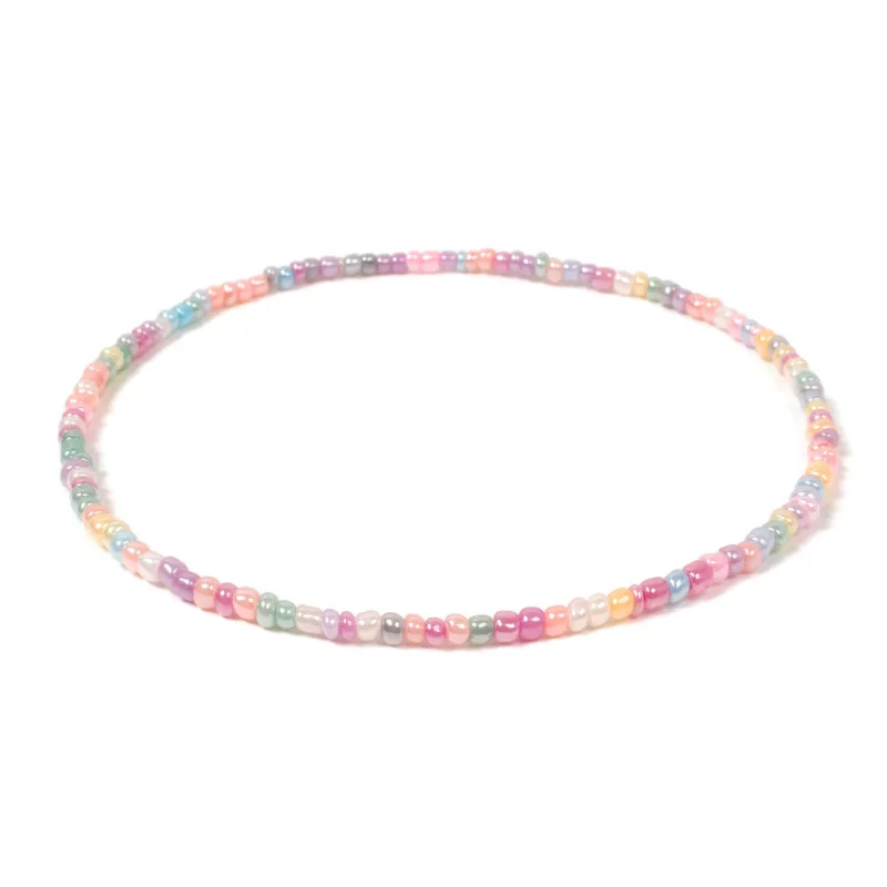 Europe and America Fashion Simple Chokers Women 2020 Summer Bohemian Handmade Strand Short Necklace Lady New Graceful Jewelry
Europe and America Fashion Simple Chokers Women 2020 Summer Bohemian Handmade Strand Short Necklace Lady New Graceful Jewelry