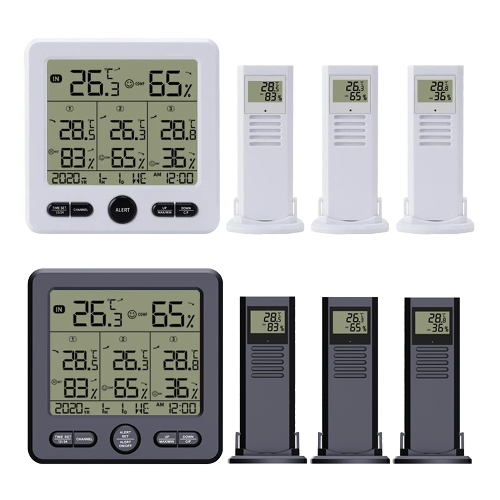 LCD Digital Indoor Hygrometer Thermometer Temperature Humidity Meter
LCD Digital Indoor Hygrometer Thermometer Temperature Humidity Meter