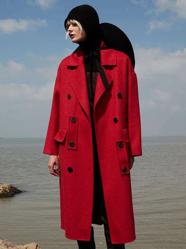 Albaca High End Double Faced Cashmere Overcoat Women's Mid Long 2021 New Cloaks Alpaca Wool Jacket
Albaca High End Double Faced Cashmere Overcoat Women's Mid Long 2021 New Cloaks Alpaca Wool Jacket