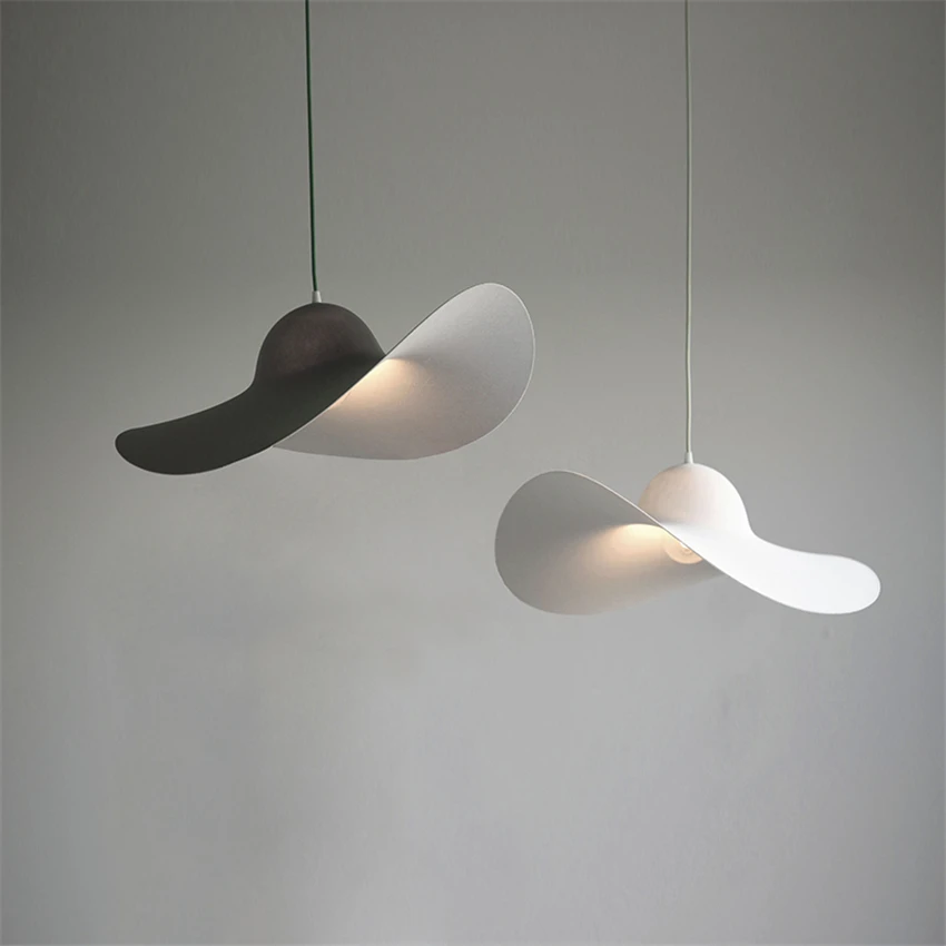 Nordic Art Hat Resin Pendant Lights Modern Living Room Bedroom Exhibition Studio Study Room Dining Room Decoration Pendant Lamps
Nordic Art Hat Resin Pendant Lights Modern Living Room Bedroom Exhibition Studio Study Room Dining Room Decoration Pendant Lamps