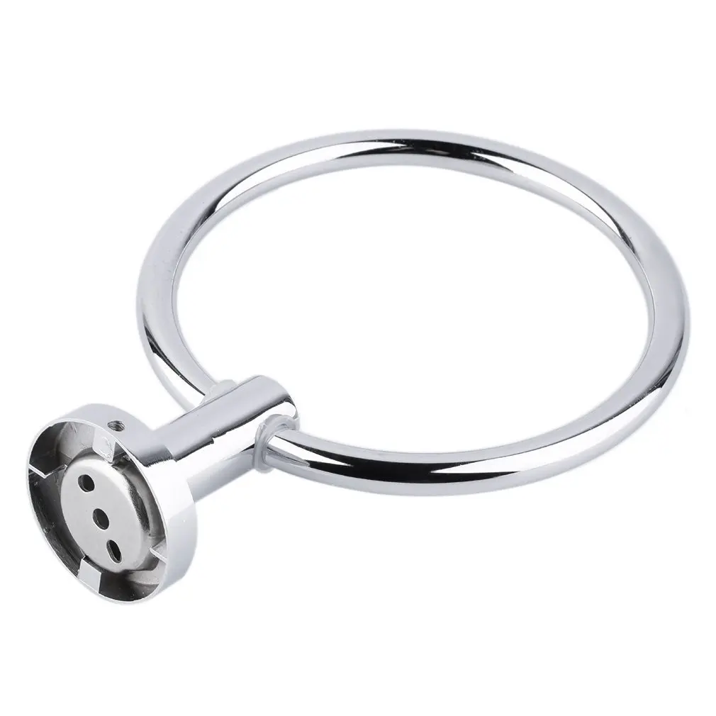 Stainless Steel Round Style Wall-Mounted Towel Ring Convenient Towel Holder Hanger Hanging Bathroom Storage Holder
Stainless Steel Round Style Wall-Mounted Towel Ring Convenient Towel Holder Hanger Hanging Bathroom Storage Holder