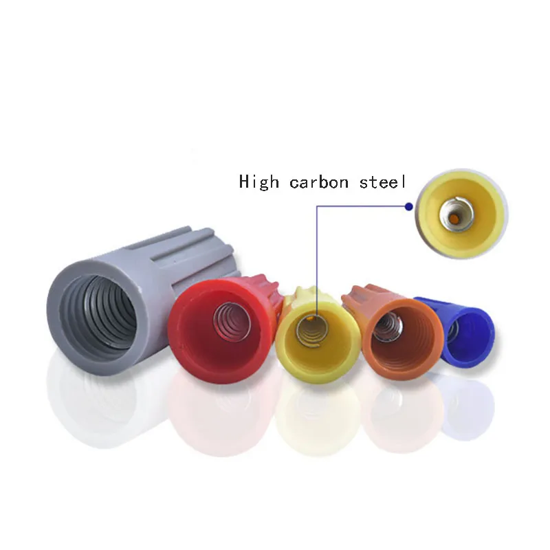 50 screw terminal caps color P1 electrical insulation crimping twisted terminal nut spring end crimping cap connection
50 screw terminal caps color P1 electrical insulation crimping twisted terminal nut spring end crimping cap connection