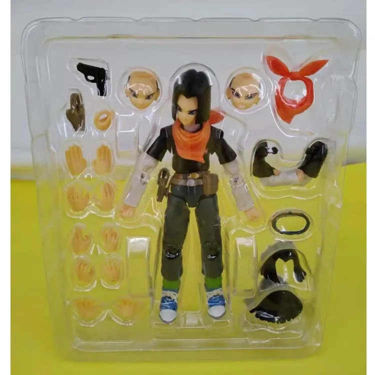 Dragon Ball Z Android NO.17 Lapis Anime Figures Model PVC Toys Movable Figuarts Dragonball Collection Action Figma Lazuli Doll
Dragon Ball Z Android NO.17 Lapis Anime Figures Model PVC Toys Movable Figuarts Dragonball Collection Action Figma Lazuli Doll
