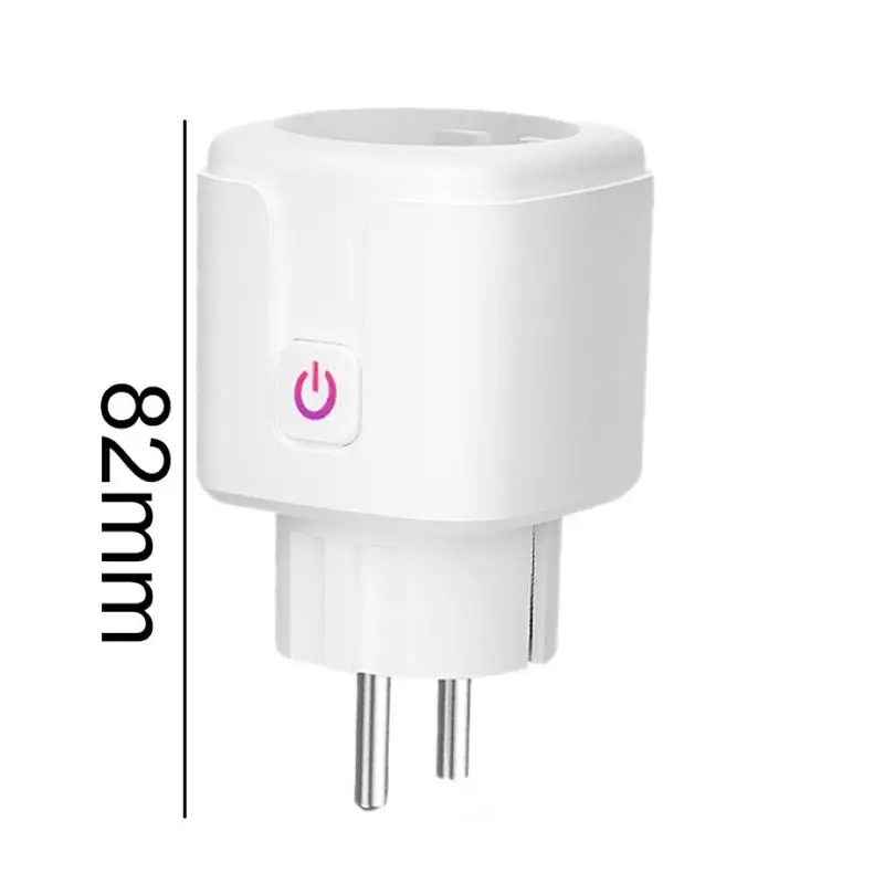 Smart WiFi Plug Home EU Adaptor Wireless Remote Voice Control Power Monitor Outlet Timer Socket for Google Alexa
Smart WiFi Plug Home EU Adaptor Wireless Remote Voice Control Power Monitor Outlet Timer Socket for Google Alexa