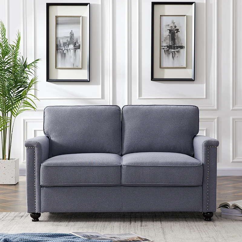 New Arrival 2P Sofa Grey Living Room Eucalyptus Fine Linen High Quality Sofa Home Decoration Space Saving Comfortable Soft Sofa
New Arrival 2P Sofa Grey Living Room Eucalyptus Fine Linen High Quality Sofa Home Decoration Space Saving Comfortable Soft Sofa
