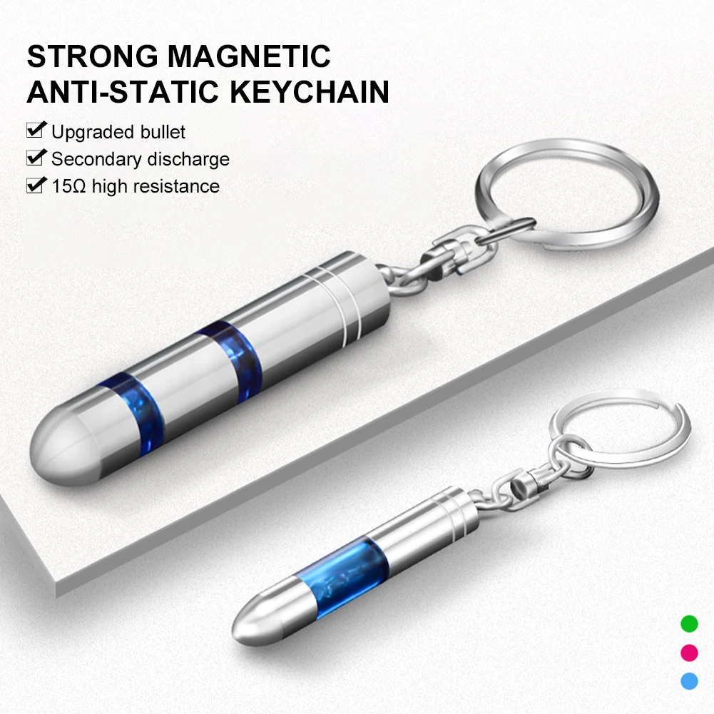 Car Anti-Static Keychain Auto Body Static Eliminator Discharger High-Voltage Portable Key Ring With LED Light Rod Accessories
Car Anti-Static Keychain Auto Body Static Eliminator Discharger High-Voltage Portable Key Ring With LED Light Rod Accessories