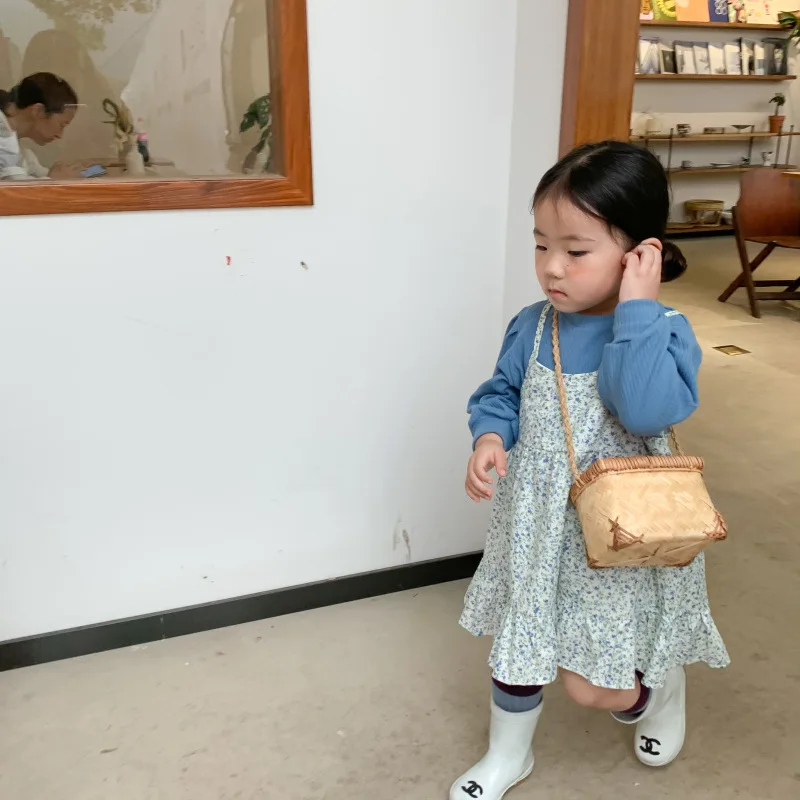 MILANCEL 2021 Autumn New Girls Clothes Set Solid Blouse And Camisole Dress 2 Pcs Dress Suit
MILANCEL 2021 Autumn New Girls Clothes Set Solid Blouse And Camisole Dress 2 Pcs Dress Suit