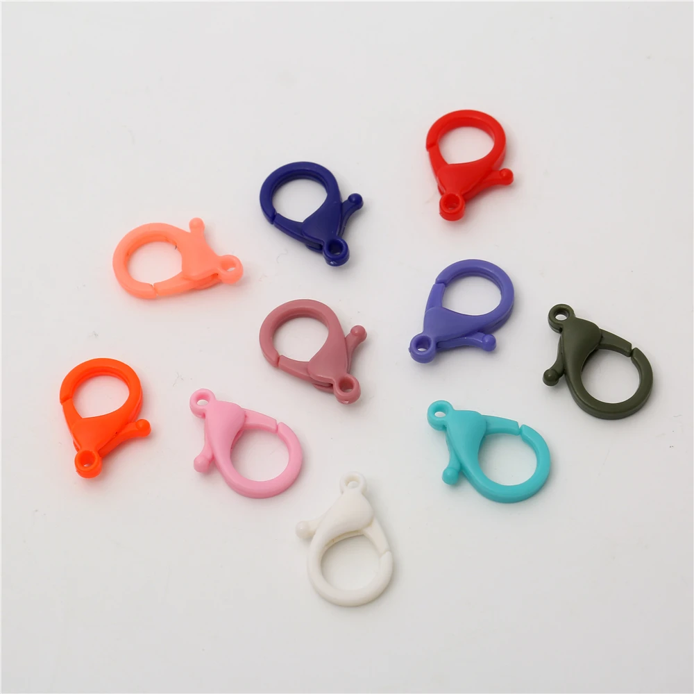 10pcs 18*25*6mm Lastic Lobster Clasp Multiple Colour Hooks Claw Clasps DIY Necklace Bracelet Chain For Jewelry Making Supplies
10pcs 18*25*6mm Lastic Lobster Clasp Multiple Colour Hooks Claw Clasps DIY Necklace Bracelet Chain For Jewelry Making Supplies