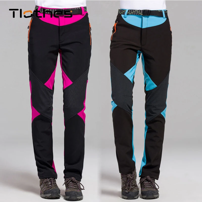 Winter Warm Fleece Softshell Pants Women Color Block Trekking Hiking Pants Women Waterproof Fishing Camping Climbing Trousers
Winter Warm Fleece Softshell Pants Women Color Block Trekking Hiking Pants Women Waterproof Fishing Camping Climbing Trousers