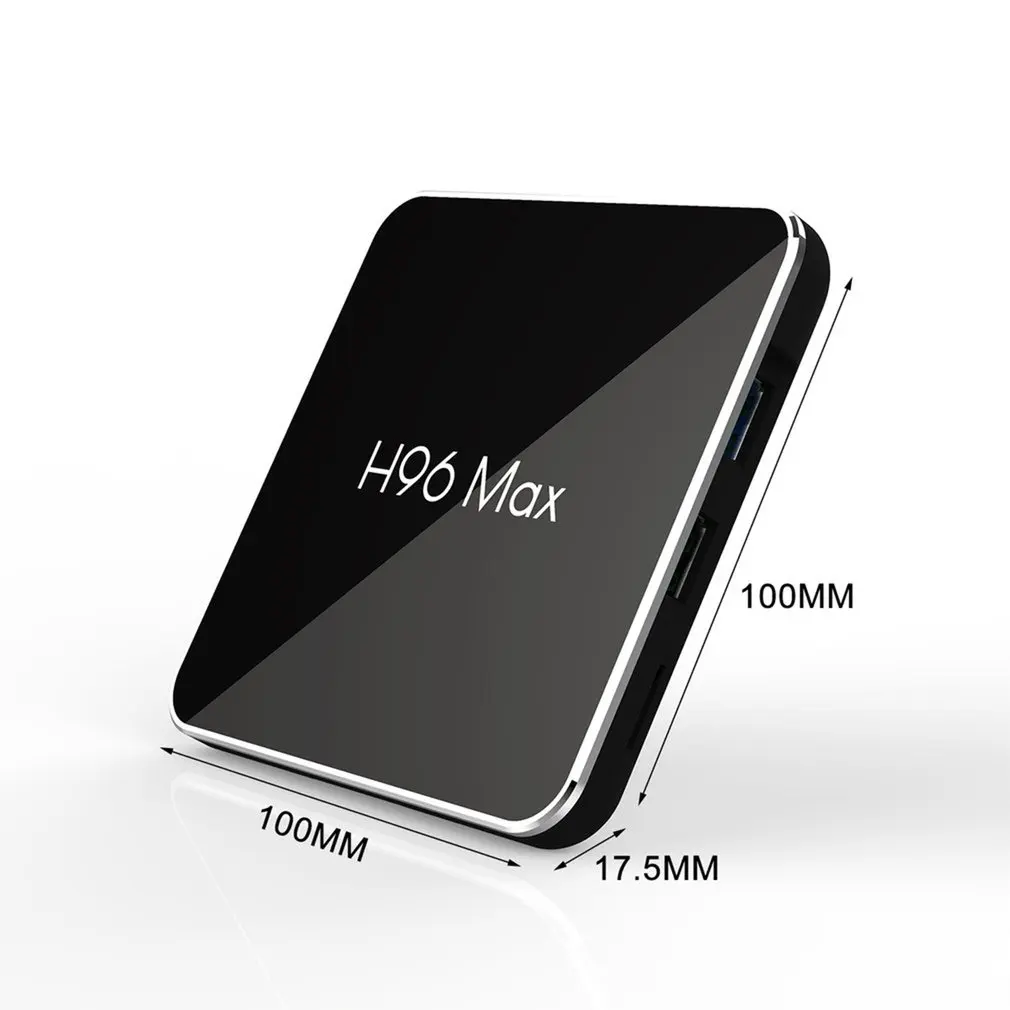 H96max-X2 Smart TV Box 4GB 32GB Set-Top Box 2.4G/5G Android 8.1 Amlogic S905X2 Quad Core 2.4G&5.8G Wifi USB 3.0 Bluetooth 4K
H96max-X2 Smart TV Box 4GB 32GB Set-Top Box 2.4G/5G Android 8.1 Amlogic S905X2 Quad Core 2.4G&5.8G Wifi USB 3.0 Bluetooth 4K