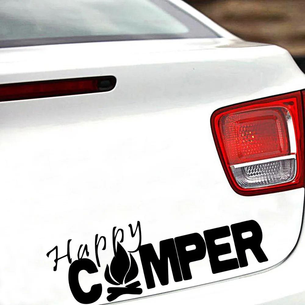 Cool Design Happy camper Stickers Ussr Motorcycle Decorative Stickers Car Window Rearview Mirror Decals
Cool Design Happy camper Stickers Ussr Motorcycle Decorative Stickers Car Window Rearview Mirror Decals