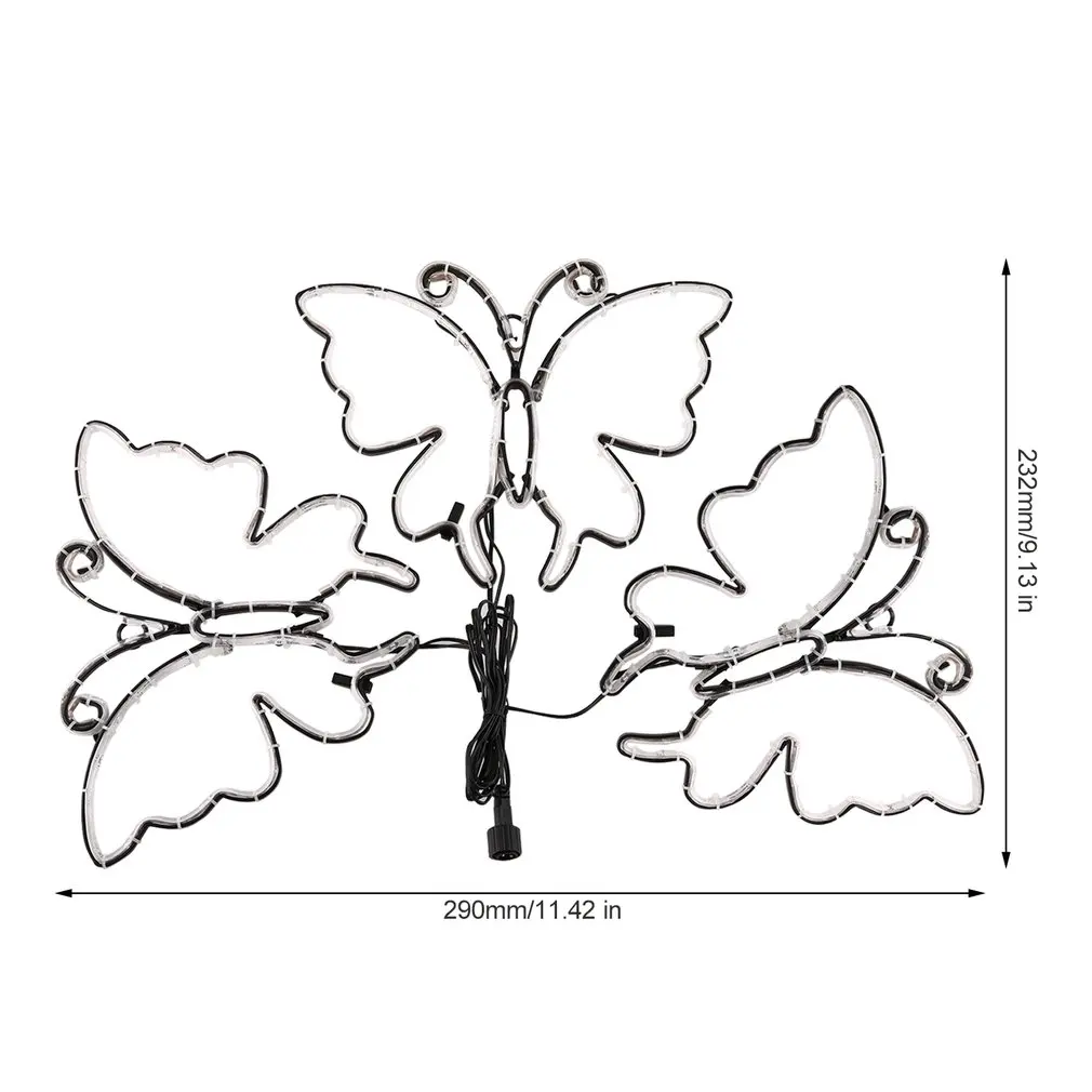 3pcs/set Butterfly Shaped Neon Sign Light Kit Night Lamp Wall Light Coffee Bar Mural Crafts Neon Sign Room Home Decorations 
3pcs/set Butterfly Shaped Neon Sign Light Kit Night Lamp Wall Light Coffee Bar Mural Crafts Neon Sign Room Home Decorations