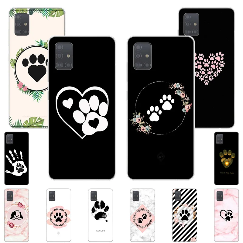 Soft TPU Phone Case for Samsung Galaxy A42 A52 A72 A41 A11 A12 A32 A51 A50 A70 A71 A21S A22 A31 A40 A20 A10 Dog Cute Paw Cover
Soft TPU Phone Case for Samsung Galaxy A42 A52 A72 A41 A11 A12 A32 A51 A50 A70 A71 A21S A22 A31 A40 A20 A10 Dog Cute Paw Cover