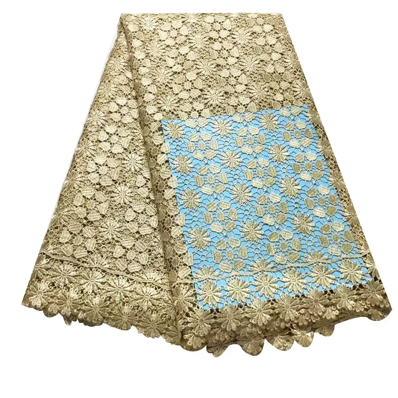 5 yards African cord lace guipure lace fabric with stones water soluble lace with high quanlity embroidery fabric
5 yards African cord lace guipure lace fabric with stones water soluble lace with high quanlity embroidery fabric