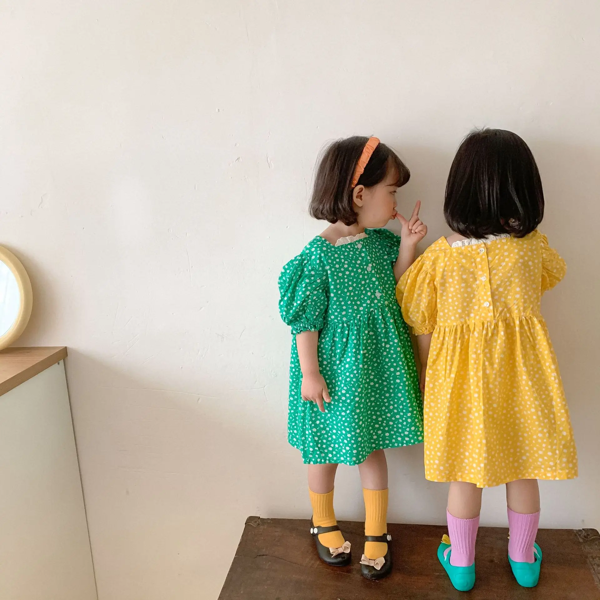 Korean Girls' Summer New Korean Floral Clothes Baby Short Sleeve Sweet Cotton Children Dress
Korean Girls' Summer New Korean Floral Clothes Baby Short Sleeve Sweet Cotton Children Dress
