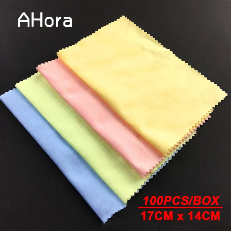 Ahora 100pcs Microfiber Glasses Lens Cleaner Cloth Sunglasses Eyeglasses Phone Screen Cleaning Tools Clothes Wip
Ahora 100pcs Microfiber Glasses Lens Cleaner Cloth Sunglasses Eyeglasses Phone Screen Cleaning Tools Clothes Wip