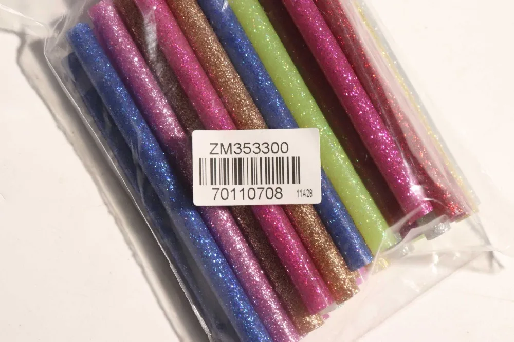 30pcs/pack Multi Colors Glitter Hot Glue Sticks Non-toxic High Adhesive Sticks Melt Glue DIY Decor Handcraft Tools
30pcs/pack Multi Colors Glitter Hot Glue Sticks Non-toxic High Adhesive Sticks Melt Glue DIY Decor Handcraft Tools