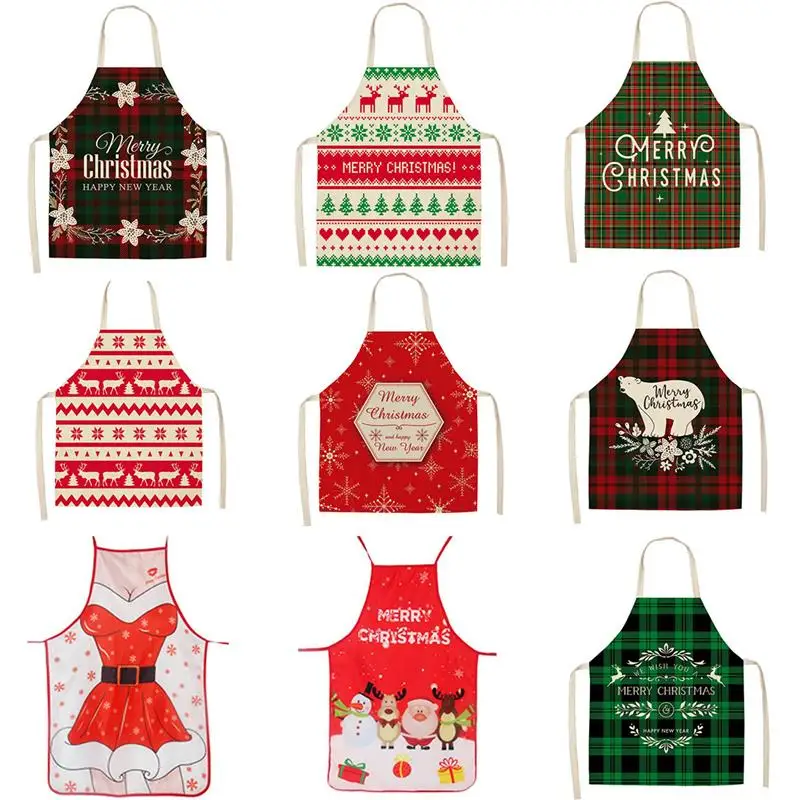 Christmas Cotton Linen Apron Kitchen Creative Decoration New Year Gifts For Men&Women Kitchen Household Items TCWQ20
Christmas Cotton Linen Apron Kitchen Creative Decoration New Year Gifts For Men&Women Kitchen Household Items TCWQ20