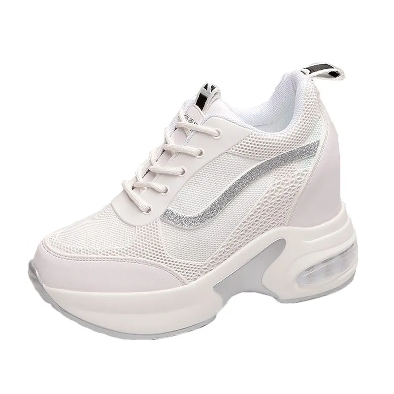 Women Platform wedges Sneakers new Designers Leather Shoes Spring Lace Up Casual Shoes Woman Thick Soled Trainer
Women Platform wedges Sneakers new Designers Leather Shoes Spring Lace Up Casual Shoes Woman Thick Soled Trainer
