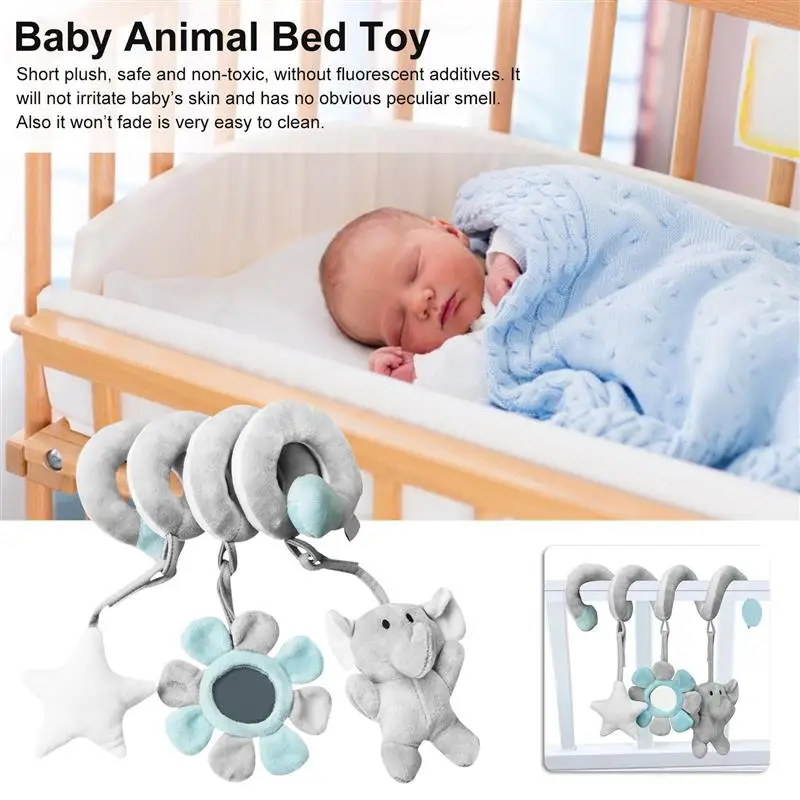 Baby Pram Crib Activity Spiral Plush Toys Infant Baby Stroller Toy Car Seat Hanging Toys Educational Plush Toys
Baby Pram Crib Activity Spiral Plush Toys Infant Baby Stroller Toy Car Seat Hanging Toys Educational Plush Toys