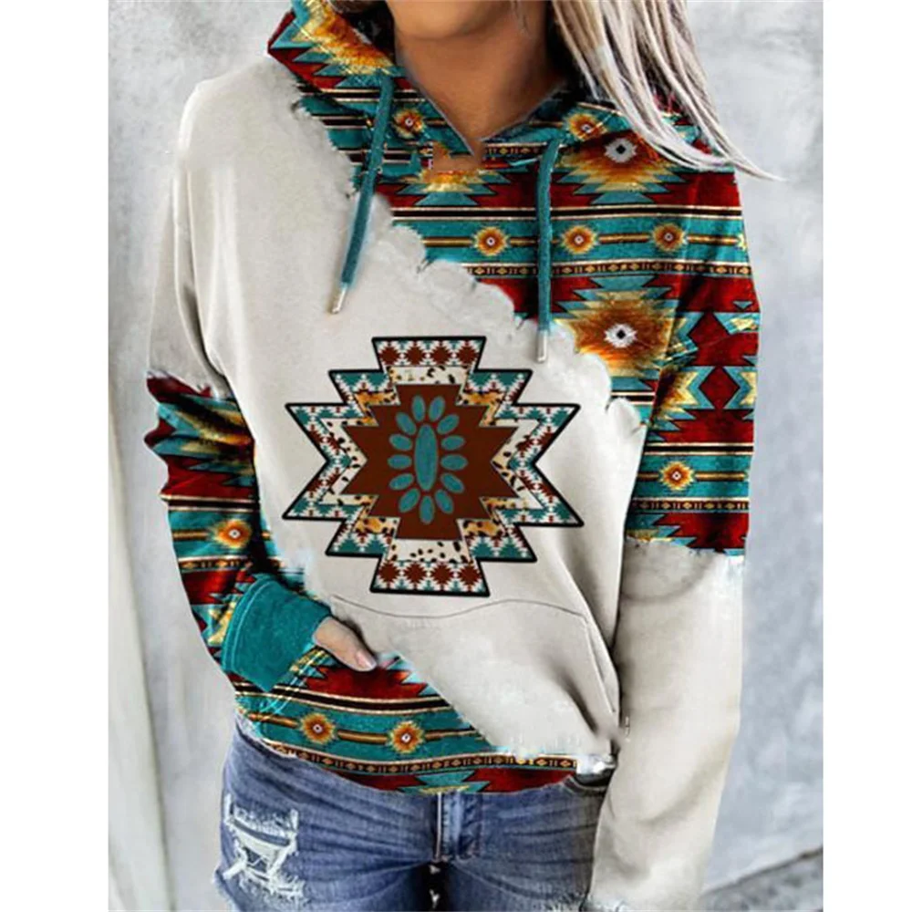 Women's National Style Printed Sweater Autumn Winter New Loose Tops Fashion Streetwear For Ladies Long Sleeve Hoodies Cotton Ble
Women's National Style Printed Sweater Autumn Winter New Loose Tops Fashion Streetwear For Ladies Long Sleeve Hoodies Cotton Ble