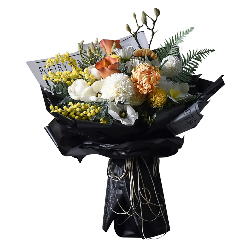 Waterproof floral interlining paper 20 sheets / bag high end floral wrapping paper packing Florist colored paper Gift wrapping
Waterproof floral interlining paper 20 sheets / bag high end floral wrapping paper packing Florist colored paper Gift wrapping