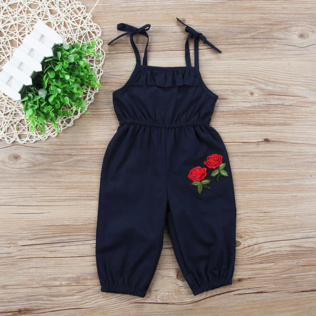 Kids Baby Girls Flower Romper Black Floral Jumpsuit Playsuit Outfit Clothes Sunsuit Fashion 1-6Y 
Kids Baby Girls Flower Romper Black Floral Jumpsuit Playsuit Outfit Clothes Sunsuit Fashion 1-6Y