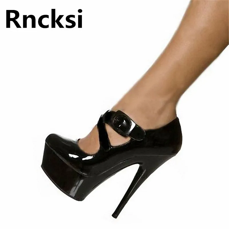 Rncksi Round Toe Sexy Women's Night Club Party Queen Pole Dance Pumps Shoes 15cm High Heel 5cm Platform Pumps
Rncksi Round Toe Sexy Women's Night Club Party Queen Pole Dance Pumps Shoes 15cm High Heel 5cm Platform Pumps