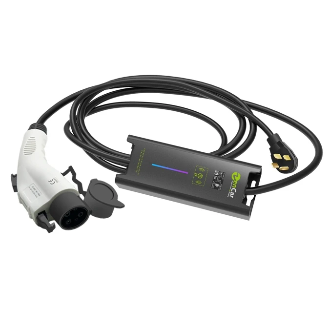 7.6 m 14-50 plug to J1772 adjustable 32A level 2 portable ev charger EVSE for electric vehicle
7.6 m 14-50 plug to J1772 adjustable 32A level 2 portable ev charger EVSE for electric vehicle