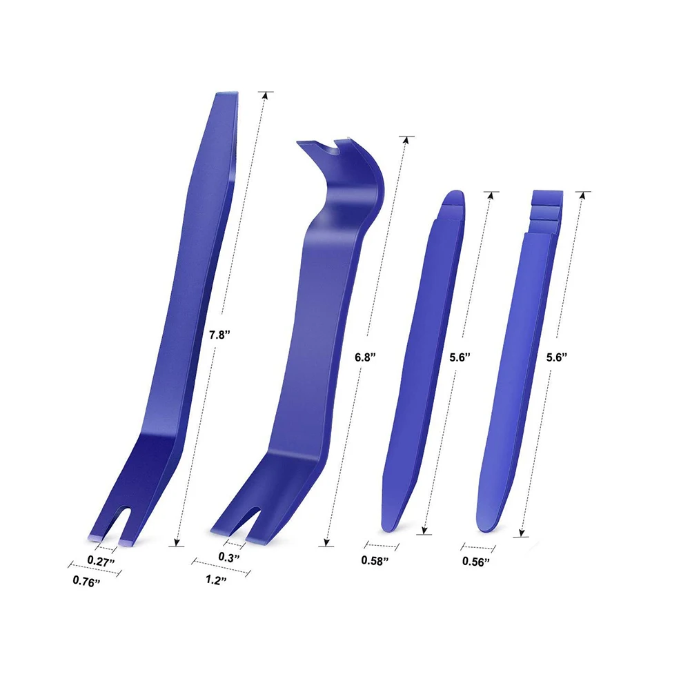 4Pcs Auto Car Radio Panel Door Clip Panel Trim Dash Audio Removal Kit Repair Hand Cockpit Pry Tool Accessories
4Pcs Auto Car Radio Panel Door Clip Panel Trim Dash Audio Removal Kit Repair Hand Cockpit Pry Tool Accessories