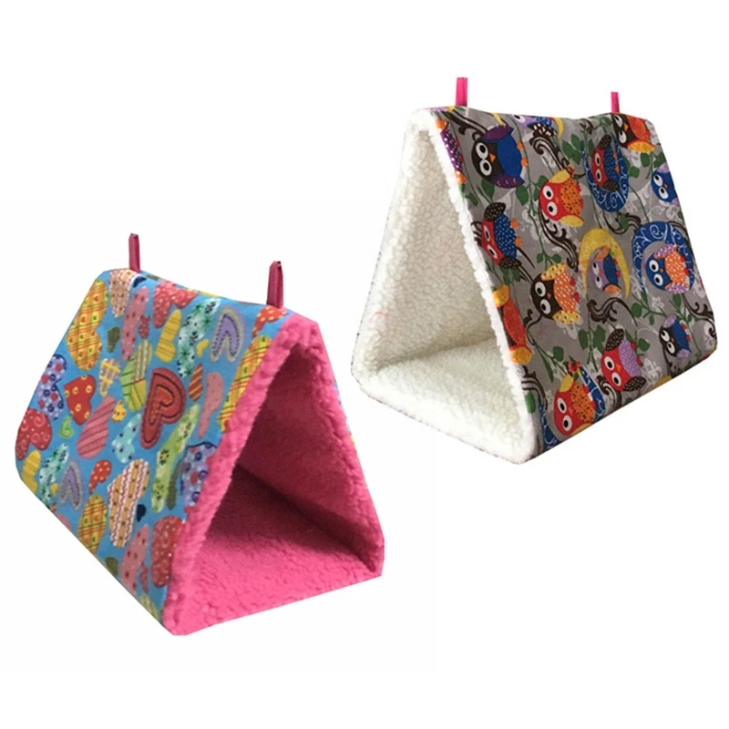Parrot Snuggle Hut Warm Nest Plush Hammock Tent Small Pet Winter Bed with Hanging Loops for Parakeet Mini Macaw Gerbil
Parrot Snuggle Hut Warm Nest Plush Hammock Tent Small Pet Winter Bed with Hanging Loops for Parakeet Mini Macaw Gerbil