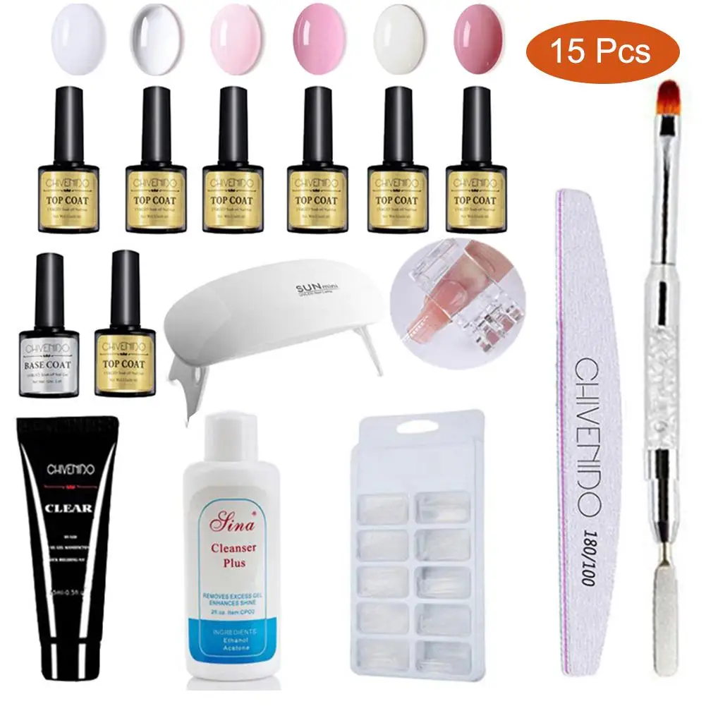 14Pcs nail Gel Set Nail Extension Kit Soak Off UV Off White Acryl Gel Quick Building Finger Extension Camouflage For Nail Art
14Pcs nail Gel Set Nail Extension Kit Soak Off UV Off White Acryl Gel Quick Building Finger Extension Camouflage For Nail Art