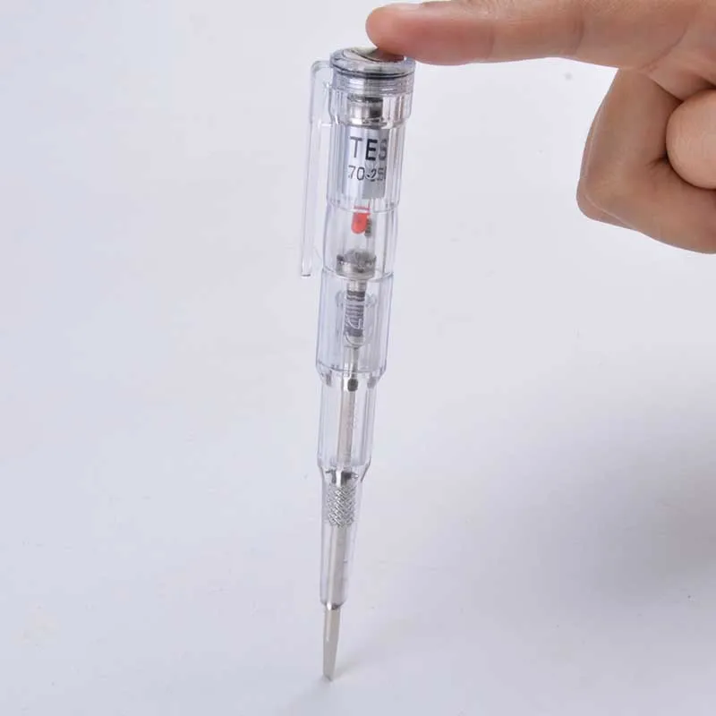 1 waterproof induction electric test pen screwdriver probe light voltage tester detector 70-250V voltage test screwdriver
1 waterproof induction electric test pen screwdriver probe light voltage tester detector 70-250V voltage test screwdriver
