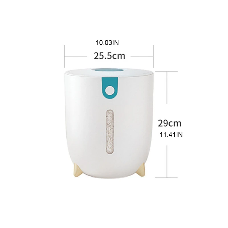 Rice Dispenser with Measuring Cup 20kg Grain Storage Bin Storage Box Large Kitchen Food Grain Storage Container Dropshipping
Rice Dispenser with Measuring Cup 20kg Grain Storage Bin Storage Box Large Kitchen Food Grain Storage Container Dropshipping