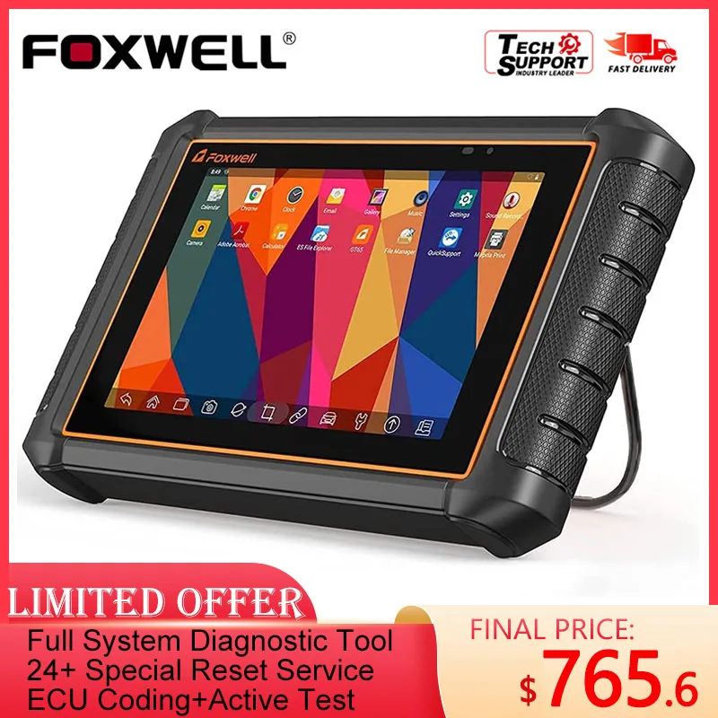 Диагностический инструмент FOXWELL GT65 OBD2, прибор для диагностики автомобиля, все системы, считыватель кодов TPMS EPB, сброс масла, ABS, IMMO, SRS, активно...
Диагностический инструмент FOXWELL GT65 OBD2, прибор для диагностики автомобиля, все системы, считыватель кодов TPMS EPB, сброс масла, ABS, IMMO, SRS, активно...