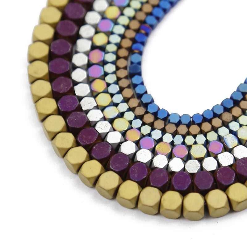 Natural Stone Matte Gold color,Purple Square Hematite 2/3/4mm Bracelets Spacers Loose Beads For Jewelry Making DIY Accessories
Natural Stone Matte Gold color,Purple Square Hematite 2/3/4mm Bracelets Spacers Loose Beads For Jewelry Making DIY Accessories