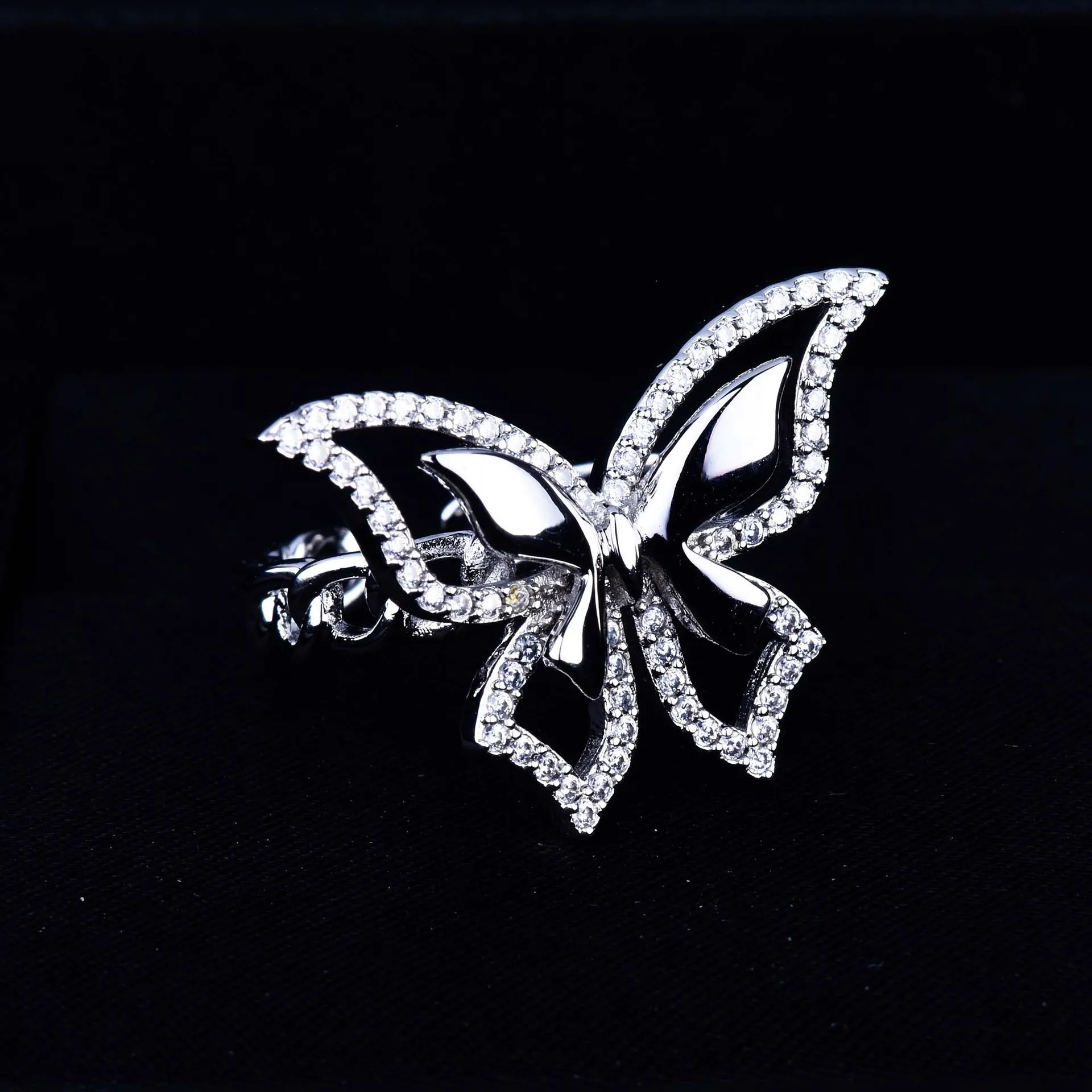New Fashion Exquisite Animal Butterfly Rings Silver-Plated Opening Adjustable Ring Charm Lady Pendant Jewelry Birthday Gifts
New Fashion Exquisite Animal Butterfly Rings Silver-Plated Opening Adjustable Ring Charm Lady Pendant Jewelry Birthday Gifts