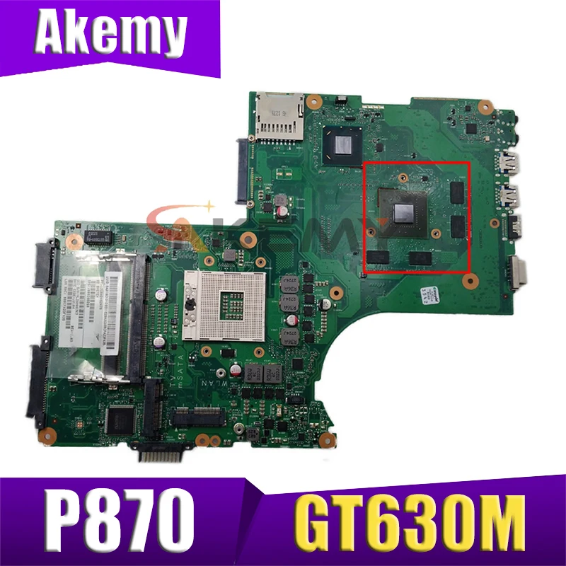 AKEMY V000288240 Laptop Motherboard For Toshiba Satellite P870 Main Board GL10FG-6050A2492401-MB-A03 DDR3 GT630M
AKEMY V000288240 Laptop Motherboard For Toshiba Satellite P870 Main Board GL10FG-6050A2492401-MB-A03 DDR3 GT630M