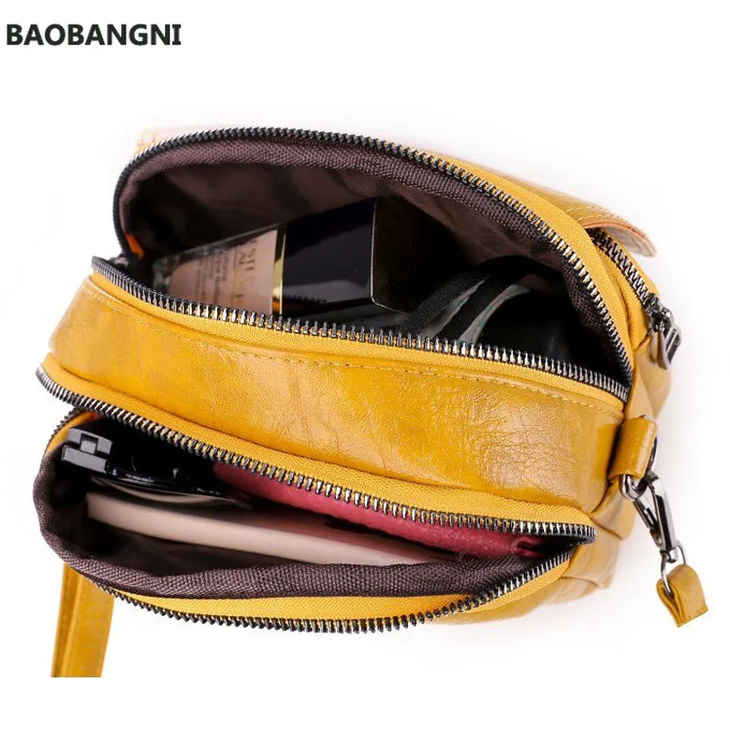 Women's bag new high-quality soft PU leather ladies shoulder messenger bag designer multi-layer double zipper bag
Women's bag new high-quality soft PU leather ladies shoulder messenger bag designer multi-layer double zipper bag