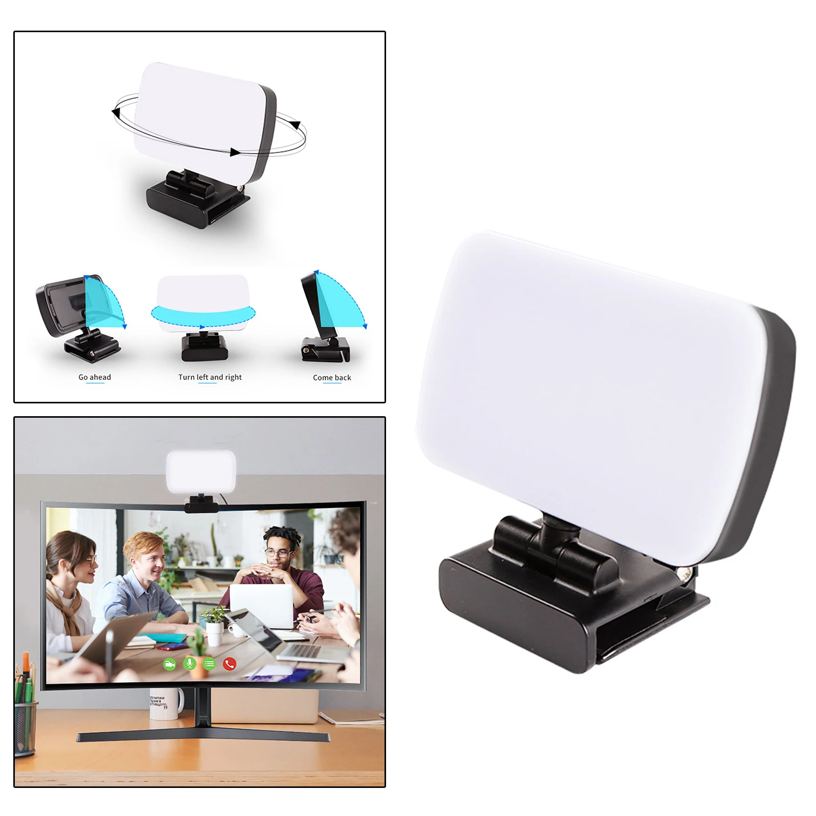 LED Video Light Rechargable 3-Color 3000-6500K Panel Lights LED Fill Lamp for Video Recording Photography Ultra Bright Photo
LED Video Light Rechargable 3-Color 3000-6500K Panel Lights LED Fill Lamp for Video Recording Photography Ultra Bright Photo